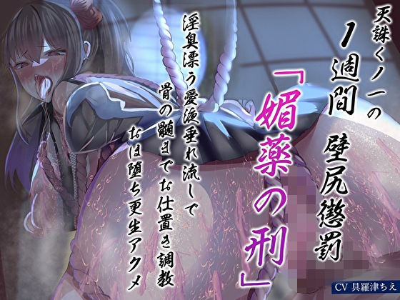【クソエロ】天誅くノ一の1週間壁尻懲罰「媚薬の刑」淫臭漂う愛液垂れ流しで骨の髄までお仕置き調教おほ堕ち更生アクメ｜あまとろすいーつ