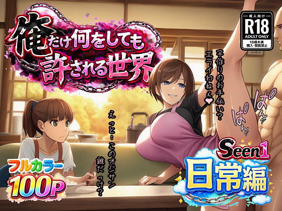 【クソエロ】俺だけ何をしても許される世界seen1日常編｜ぴんぴん丸