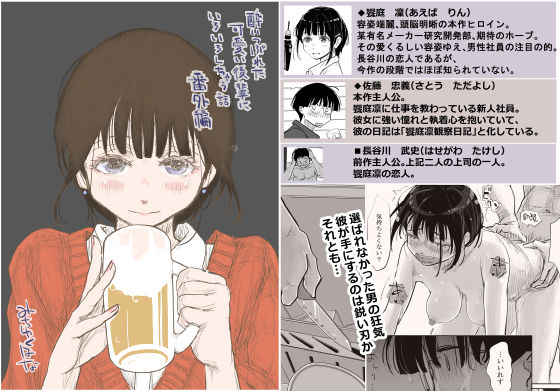 【クソエロ】酔いつぶれた可愛い後輩にいろいろしちゃう話 番外編｜みちゆくはな