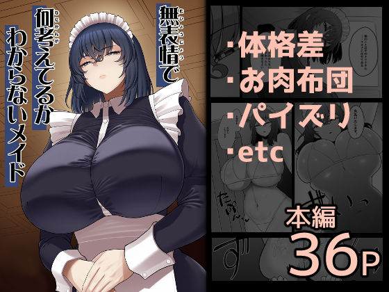 【クソエロ】無表情で何考えてるかわからないメイド｜ピンク運行