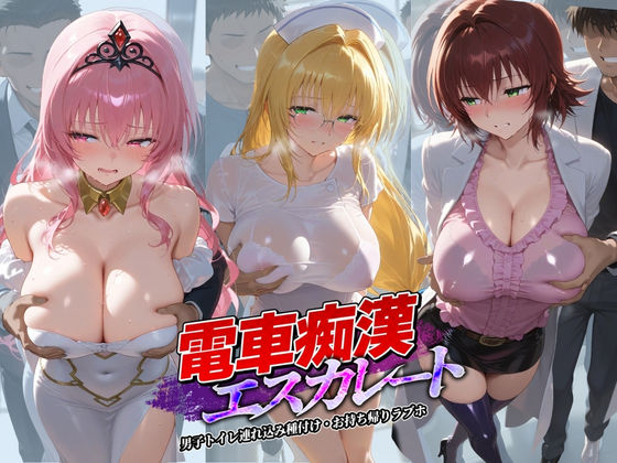 【クソエロ】電車痴●エスカレート T〇LOVEる 3｜牝堕ち工房