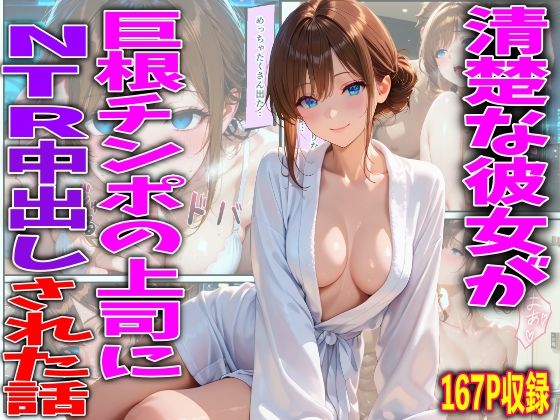 【クソエロ】清楚な彼女が巨根チンポの上司にNTR中出しされた話｜FabLab