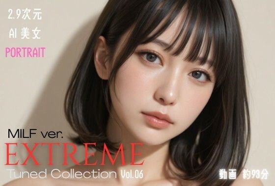 【クソエロ】2.9次元AI美女 PORTRAIT EXTREME MILF ver. Tuned Collection VOL.06 AI SEX 動画集｜KEI diffusion