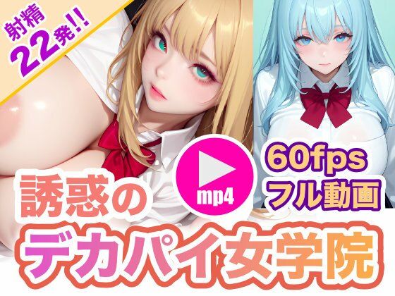 【クソエロ】【最新AI】誘惑のデカパイ女学院 〜縦横無尽に揺れ動く肉厚デカパイ！｜Studio E.I.R