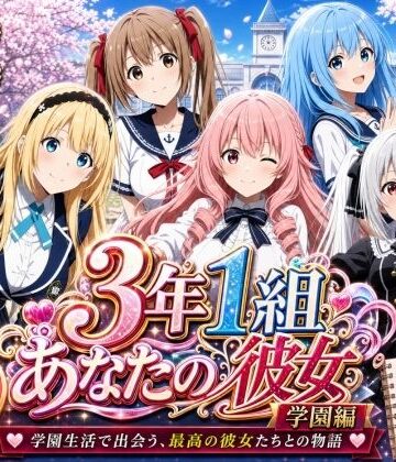 【クソエロ】【美麗4K】3年1組あなたの彼女 〜学園生活で出会う最高の彼女たちとの物語〜【学園編/新ED付き】｜3年1組あなたの彼女♪