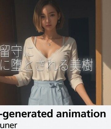 【クソエロ】【4分】夫の留守に隣人に堕とされる美樹 ―― 家事着から徐々に剥がされ、中出しされイカされる不倫の午後｜AItuner