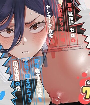 【クソエロ】キスなんかしたら赤ちゃんデキちゃうだろうが！ 〜実は性知識ゼロの三白眼ヤリマン（噂）ヤンキーデカ女と、実は強すぎる性欲を必死で抑え込んでる風紀委員の僕〜｜スキップビートスタジオ