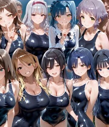 【クソエロ】先生！中出ししていいから水泳のテスト合格にして？ ア●ドルマスター編｜海手マン