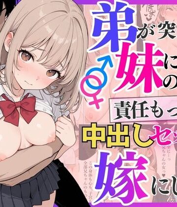 【クソエロ】弟が突然妹になったので責任もって中出しセックスして嫁にします｜ぷにぱんまん