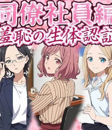 【クソエロ】同僚社員編 羞恥の生体認証｜羞恥の園