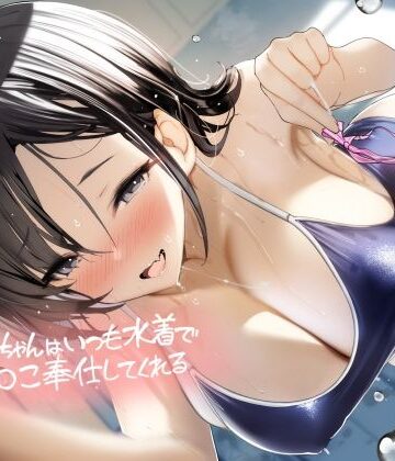 【クソエロ】後輩ちゃんはいつも水着でおま〇こ奉仕してくれる【フォーリーサウンド】｜テグラユウキ