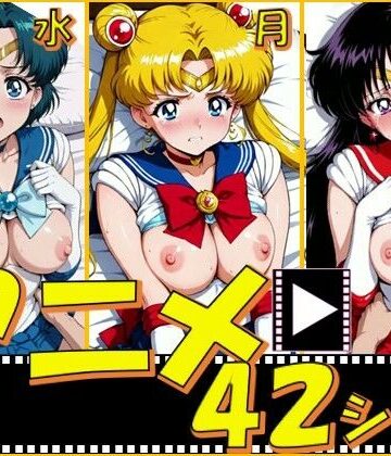 【クソエロ】セーラー戦士・月火水【42シーン】｜ピエロタング