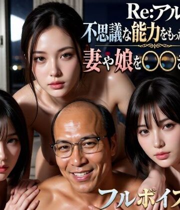 【クソエロ】Re:アル 不思議な能力をもったおっさんに妻や娘を〇〇された話｜VR Dream Studio