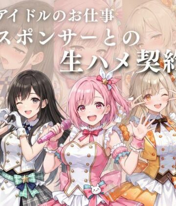 【クソエロ】アイドルのお仕事-スポンサーとの生ハメ契約-｜17時からはアイドル！