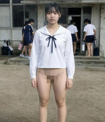 【クソエロ】【性奴●の日】先生たちに家畜扱いされる女子校生｜ミクの妄想世界
