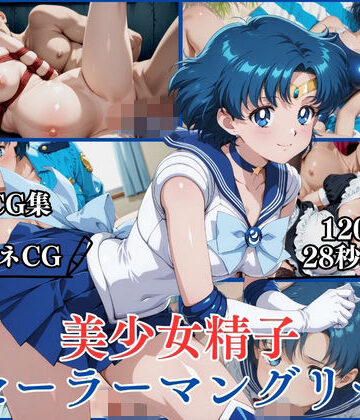 【クソエロ】美少女精子セーラーマングリー【横型動画＆CG集・ボテ腹・中出し】｜はならんど
