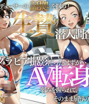 【クソエロ】噂の悪徳グラビア案件に潜入したらAVに切り替えられ、中出しされ続けてセックスが好きになった話｜たくちひ