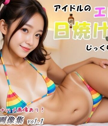 【クソエロ】堪能！アイドルのエロい日焼け跡 vol.1｜山頭火