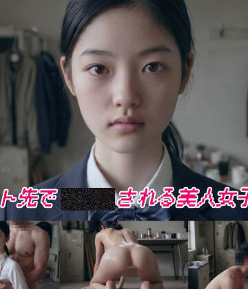 【クソエロ】バイト先で××される真面目な女子校生｜Blue Frames