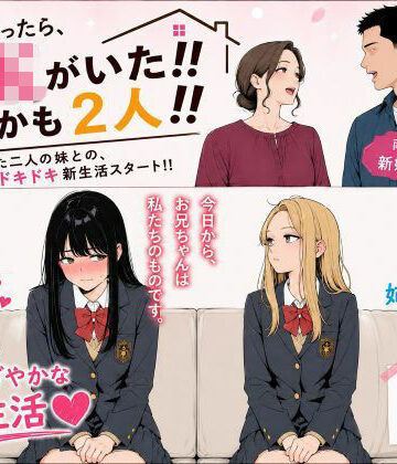 【クソエロ】家に帰ったらJKがいた！！しかも二人！！｜禁断の果実