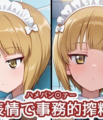 【クソエロ】ハメパン〇ァー 〜無表情で事務的搾精編〜｜バークライトワークス