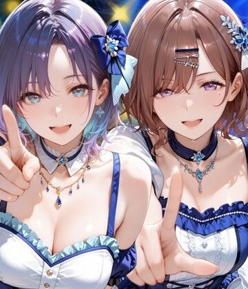 【クソエロ】昼はアイドル夜は生オナホ生活 浅●透＆樋●円香｜AI極楽クラブ