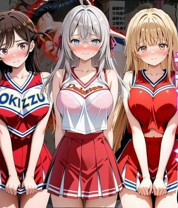 【クソエロ】交際がバレたチアリーダーにお仕置き種付けした話〜ア〇リャ、千〇、真〇編〜｜まんまーる。