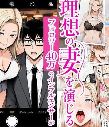 【クソエロ】理想の妻を演じるフォロワー40万のインフルエンサー（29）が義兄の手に堕ちる話｜わんどーる