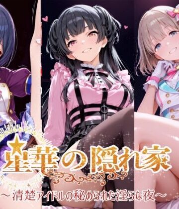 【クソエロ】星華の隠れ家 〜清楚アイドルの秘められた淫らな夜〜芹●あさひ・黛●優子・杜●凛世 編｜紫陽花