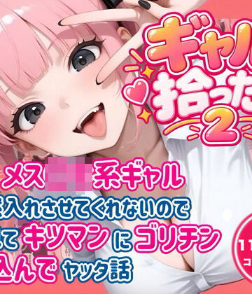 【クソエロ】ギャルを拾ったら2 拾ったメス〇キ系ギャルが全然入れさせてくれないので隙を見てキツマンにゴリチンねじ込んでヤッタ話｜コノコモアノコモ