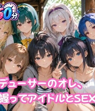 【クソエロ】【動画約60分】プロデューサーのオレ、弱み握ってアイドルとSEX三昧｜発情スイッチ研究所