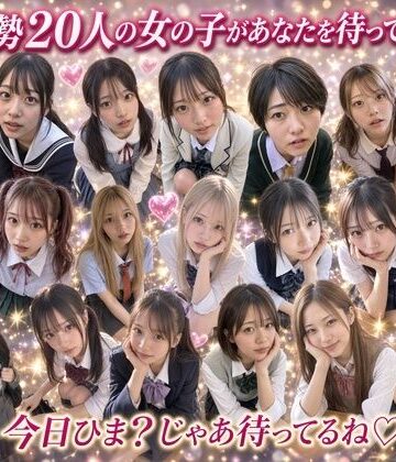 【クソエロ】舌上射精4期生＆5期生かわいい20人の女の子｜ふらいむらいと