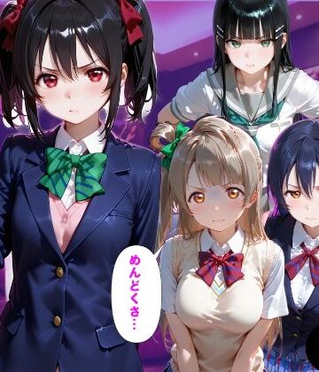 【クソエロ】「だるっ」ギャンブルで作った借金を返済するため、しょうがなく風俗嬢になりました ラ●ライブ！編｜金色の玉転がし