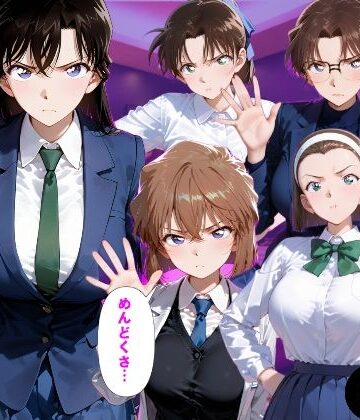 【クソエロ】「だるっ」ギャンブルで作った借金を返済するため、しょうがなく風俗嬢になりました 名●偵コナン編｜金色の玉転がし