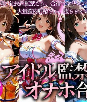 【クソエロ】悪徳社長とアイドルの監禁オナホ合宿｜AI魔法の部屋