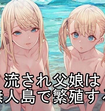 【クソエロ】流され父娘は無人島で繁殖する｜ひとつ目書店