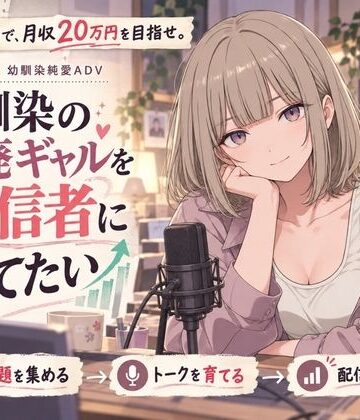 【クソエロ】【スマホ対応】幼馴染の退廃ギャルを配信者に育てたい｜夜伽設計室