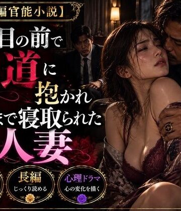 【クソエロ】【長編官能小説】夫の目の前で極道に抱かれ心まで寝取られた人妻｜NTR小説
